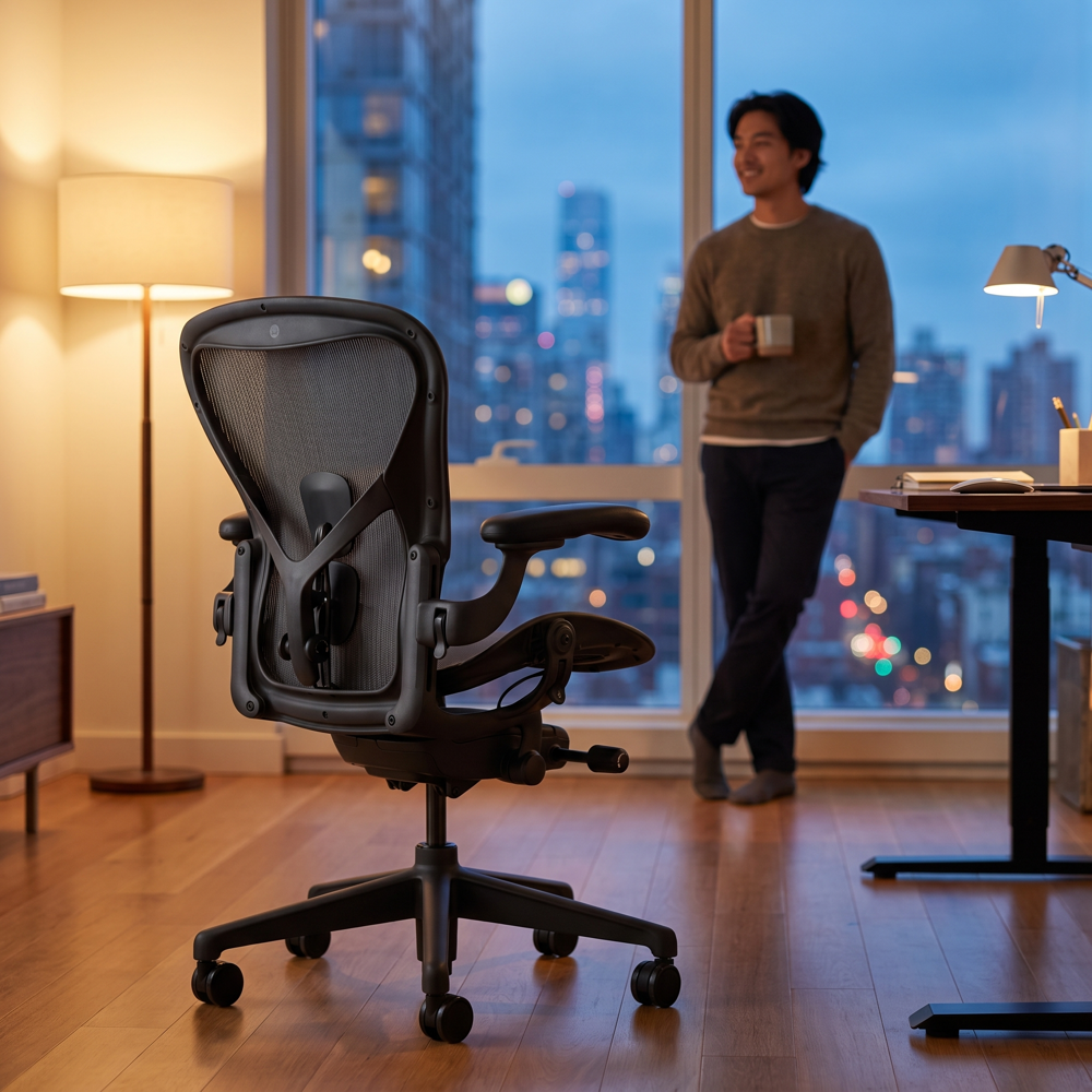 Aeron — evening apartment
